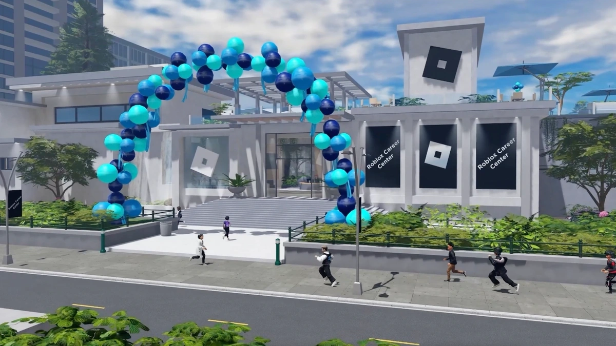 Entrance to the Roblox Career Center