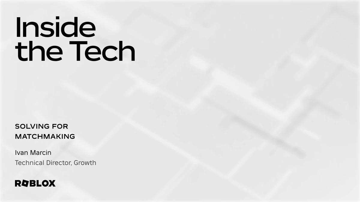 Inside the tech - Ivan Marcin